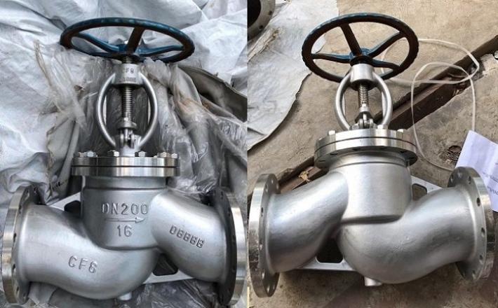 VAN CẦU HƠI NGÃ INOX 