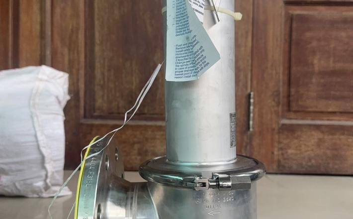 VAN AN TOÀN MẶT BÍCH INOX 