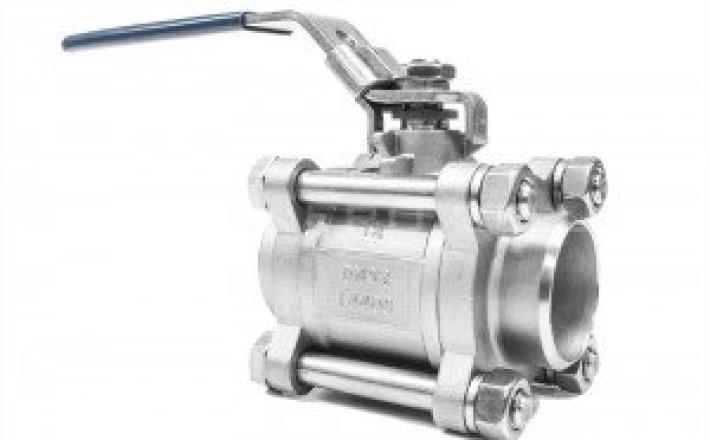 VAN BI HÀN 3 THÂN INOX 304 